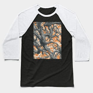 Chromatic Botanic Abstraction #11 Baseball T-Shirt